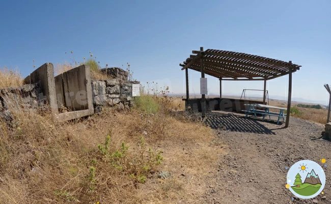 הגנה מרוח בחניון לילה מצפה נחמה - אתר הטבע הישראלי